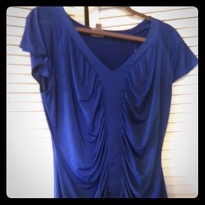Royal blue top